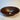 19" Handcrafted Oval Bathroom Sink – Dark Brown (Final Sale)