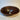 19" Handcrafted Oval Bathroom Sink – Dark Brown (Final Sale)