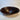 19" Handcrafted Oval Bathroom Sink – Dark Brown (Final Sale)
