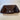 19" Handcrafted Rectangle Bathroom Sink – Dark Brown (Final Sale)