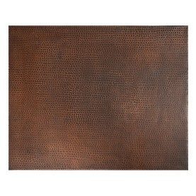 30" x 24" Rectangle Hammered Copper Table Top