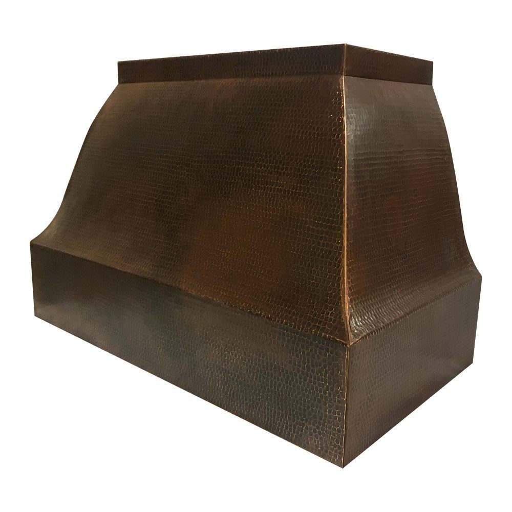 Custom 38 Hammered Copper Range Hood   HV CUSTOM382126 1 