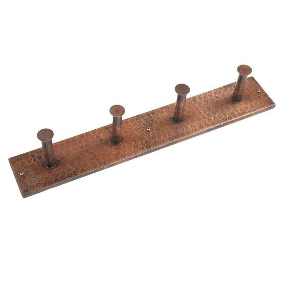 Hammered Copper Single Robe/Towel Hook