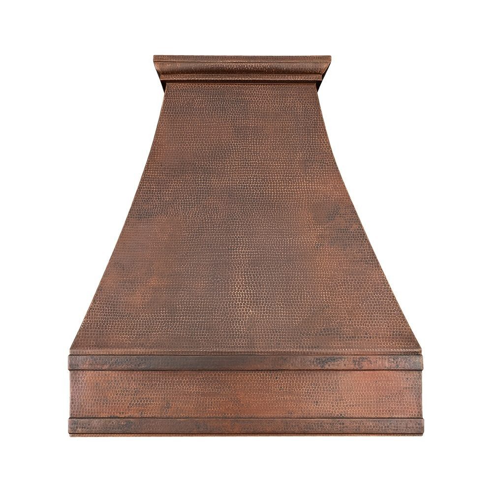 Custom 41 Hand Hammered Copper Range Hood   HV CUSTOM412148 2 