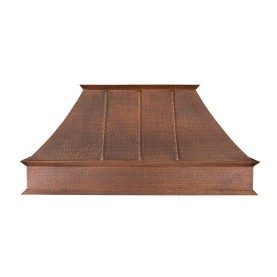 Custom 50" Hand Hammered Copper Euro Range Hood