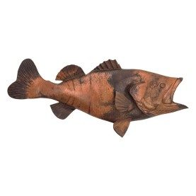 Custom 30" Hammered Copper Bass Wall Mount